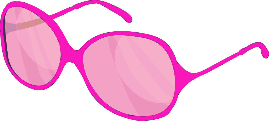 Hot Pink Glasses